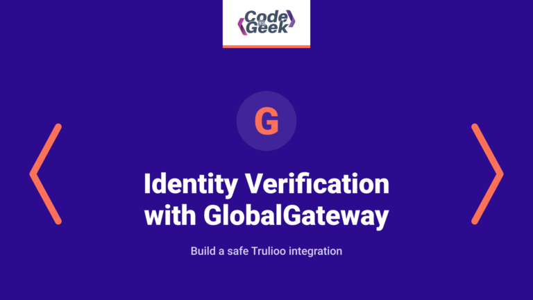 Identity Verification with Trulioo GlobalGateway