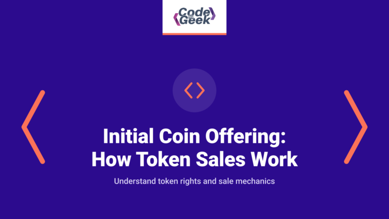 Initial Coin Offering: How Token Sales Work