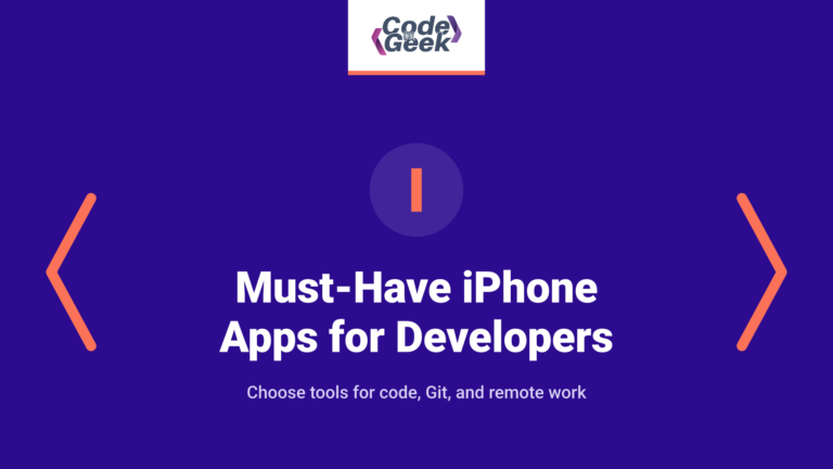 Must-Have iPhone Apps for Developers