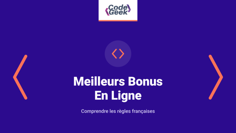Meilleurs Bonus En Ligne : Règles Pour La France
