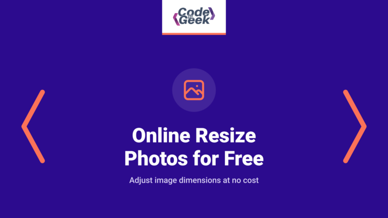 Online Resize Photos for Free