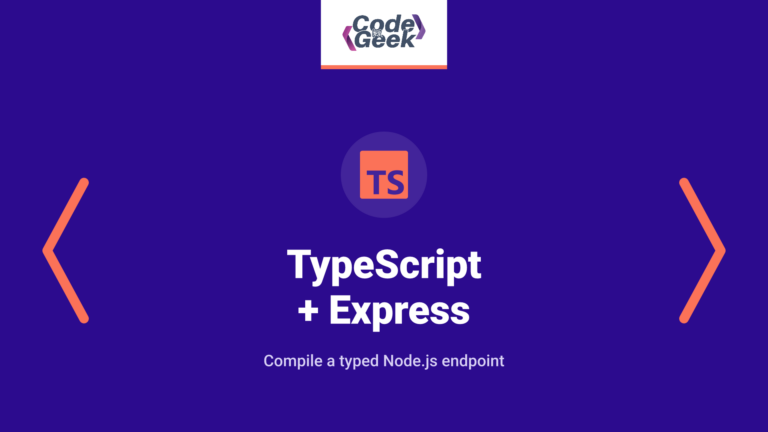 How to use TypeScript in NodeJS and ExpressJS Project