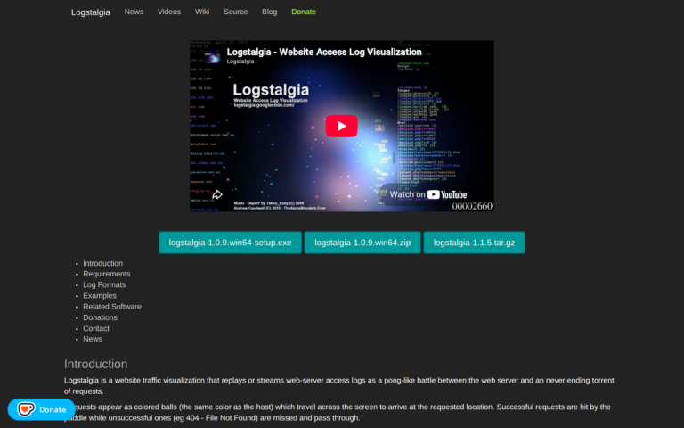 Visualize Server Traffic with Logstalgia
