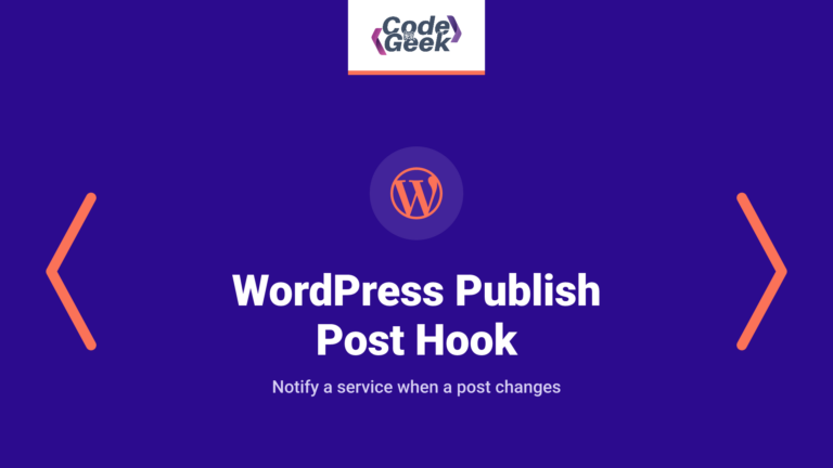 WordPress Publish Post Hook: Send Events