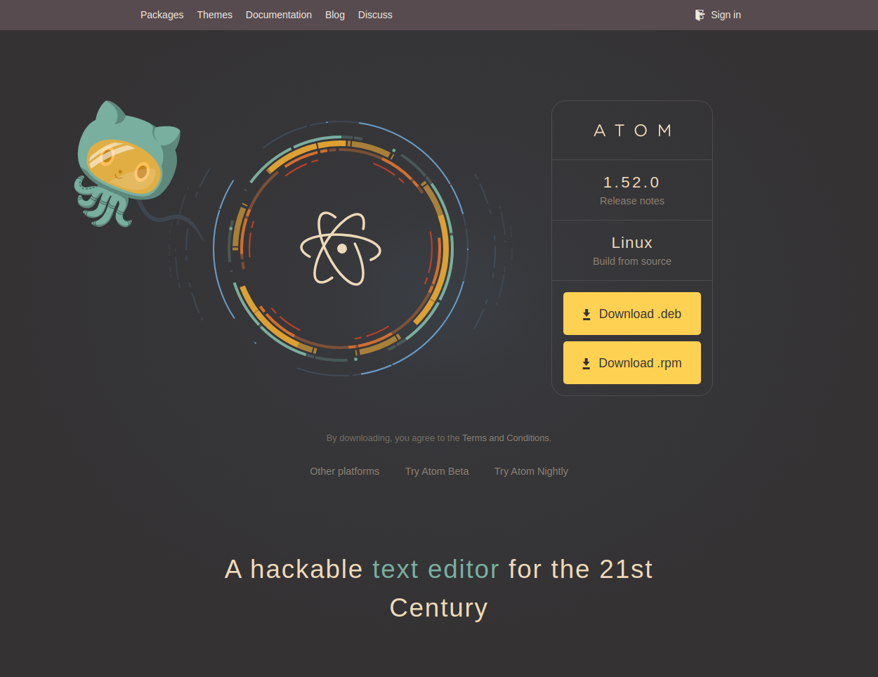 Atom official website
