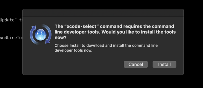xcode install